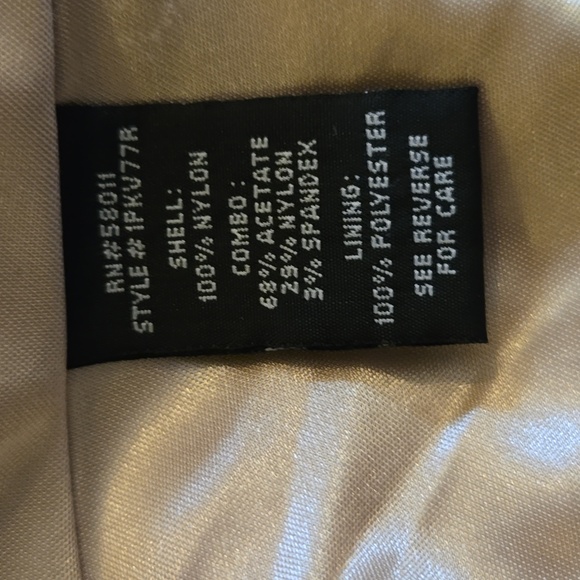 Jax Satin And Lace Blush Dress - Picture 4 of 10